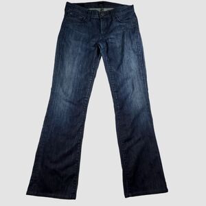 Citizens Of Humanity Women's Dark Blue Boot Cut Jeans